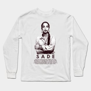 Sade adu Long Sleeve T-Shirt